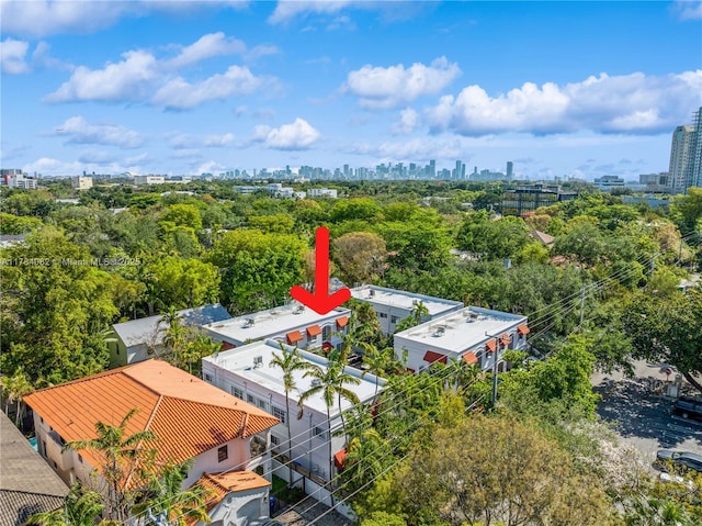2905 Day Ave Unit 2A, Miami, FL 33133 - aerial view of a skyline view