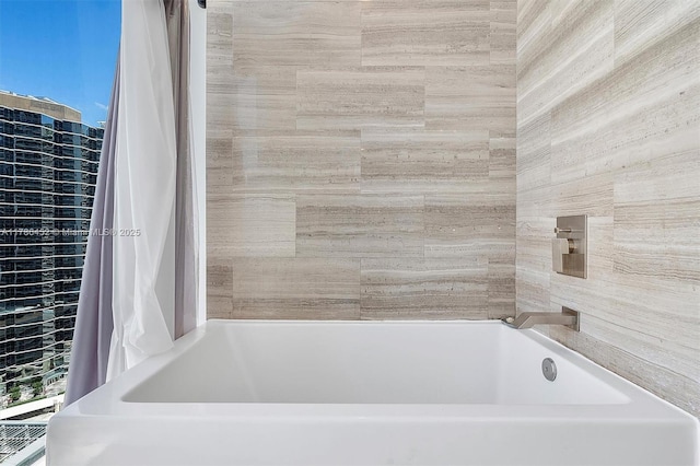 full bathroom with shower / bathtub combination