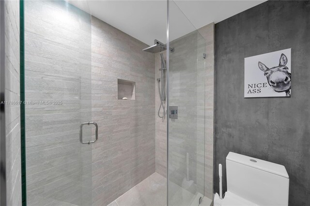 6694 NW 107th Pl, Doral, FL 33178 - full bath with a stall shower and toilet