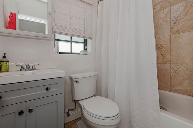 430 NE 132nd Ter, North Miami, FL 33161 - full bath with shower / tub combo with curtain, vanity, and toilet