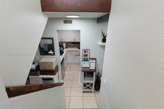 2801 SW 87th Ave Unit 1006, Davie, FL 33328 - living room with light tile patterned flooring and a textured wall