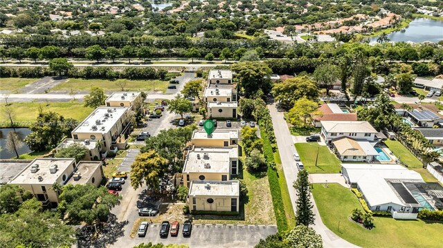 2801 SW 87th Ave Unit 1006, Davie, FL 33328 - aerial view of residential area featuring a nearby body of water