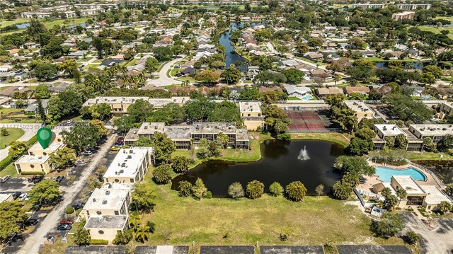 2801 SW 87th Ave Unit 1006, Davie, FL 33328 - aerial view of property's location featuring a large body of water and a pool