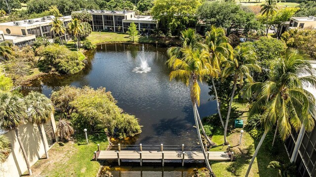 2801 SW 87th Ave Unit 1006, Davie, FL 33328 - aerial view of a nearby body of water and a tree filled landscape
