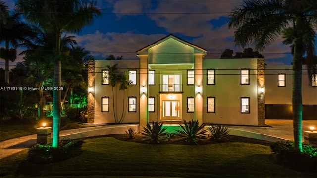 1430 NW 114th Ave, Plantation, FL 33323 - rear view of property featuring stucco siding