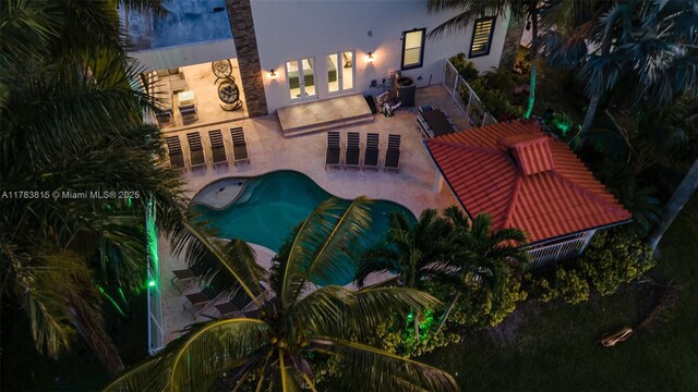 1430 NW 114th Ave, Plantation, FL 33323 - outdoor pool featuring a patio area