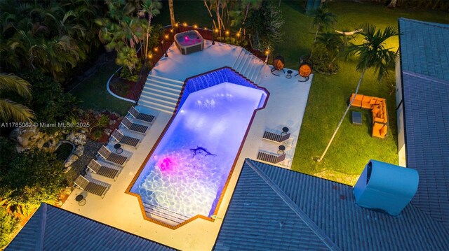 3152 SW 147th Ave, Davie, FL 33330 - view of subject property with a pool