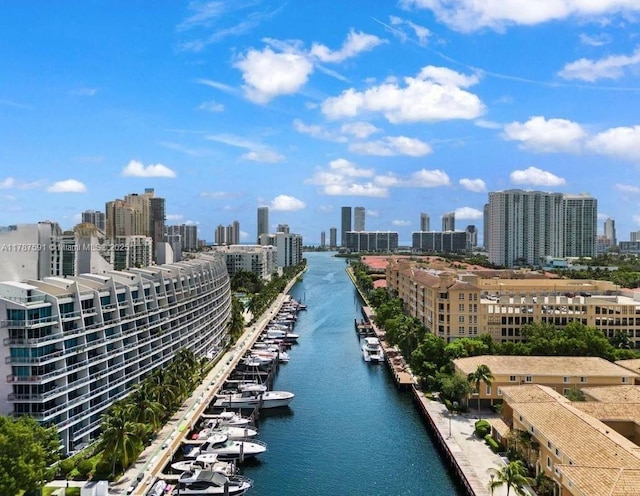 2950 NE 188th St Unit 501, Aventura, FL 33180 - water view with city skyline