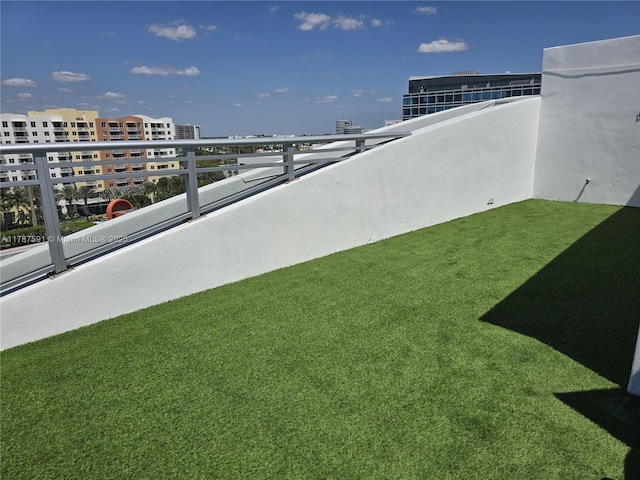 2950 NE 188th St Unit 501, Aventura, FL 33180 - view of yard featuring a balcony