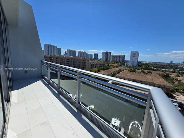 2950 NE 188th St Unit 501, Aventura, FL 33180 - balcony with a city view