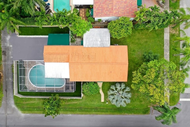 1321 S 16th Ave, Hollywood, FL 33020 - bird's eye view of a pool