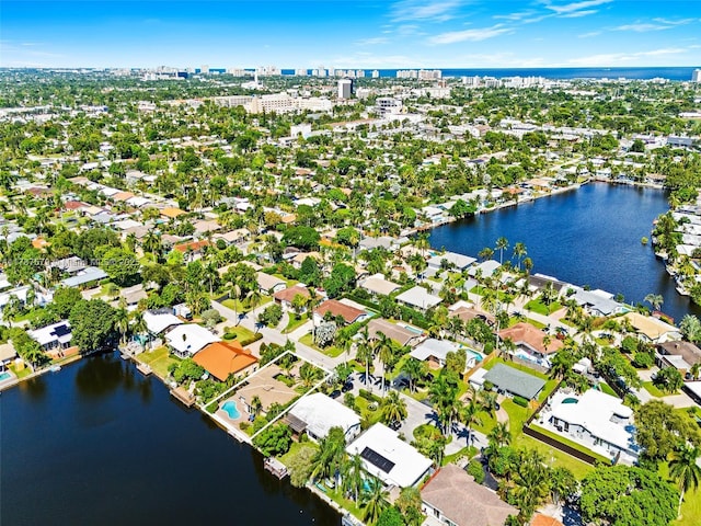 4231 NE 16th Ave, Oakland Park, FL 33334 - view of urban area featuring a large body of water and nearby suburban area