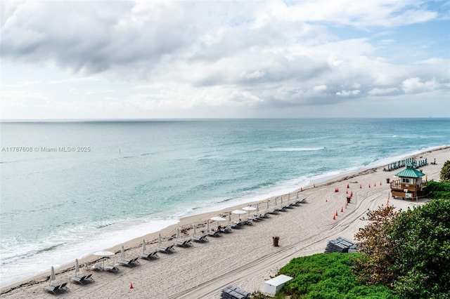 15901 Collins Ave Unit 2502, Sunny Isles Beach, FL 33160 - property view of water with a view of the beach