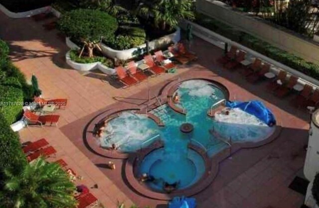 1717 N Bayshore Dr Unit A-1734, Miami, FL 33132 - view of pool with a patio