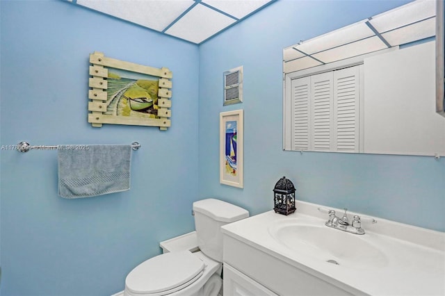 2500 NE 9th St Unit 111, Fort Lauderdale, FL 33304 - half bathroom with vanity and toilet