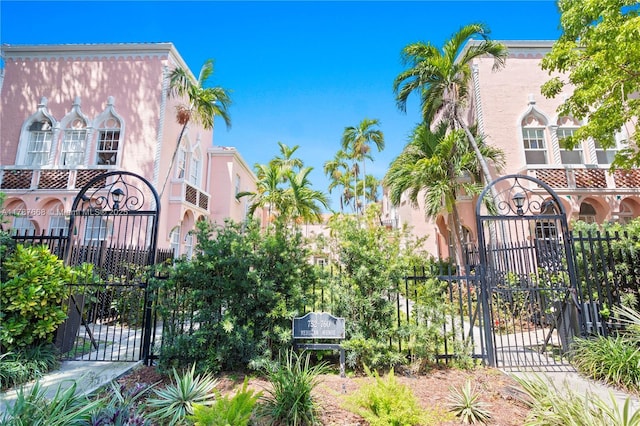 760 Meridian Ave Unit 1, Miami Beach, FL 33139 - view of gate featuring fence