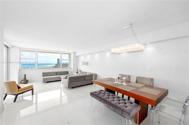 3180 S Ocean Dr Unit 1608, Hallandale Beach, FL 33009 - view of tiled dining space
