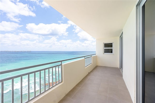 3180 S Ocean Dr Unit 1608, Hallandale Beach, FL 33009 - balcony with a water view
