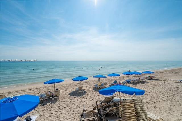 3180 S Ocean Dr Unit 1608, Hallandale Beach, FL 33009 - property view of water with a beach view