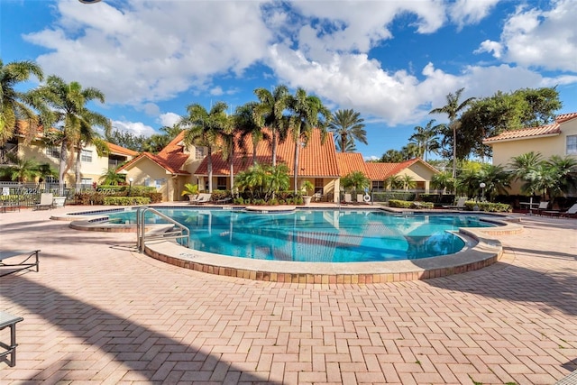 1245 SW 46th Ave Unit 1210, Pompano Beach, FL 33069 - community pool with a patio area