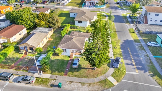 1301 NW 68th Ter, Miami, FL 33147 - drone / aerial view featuring a residential view