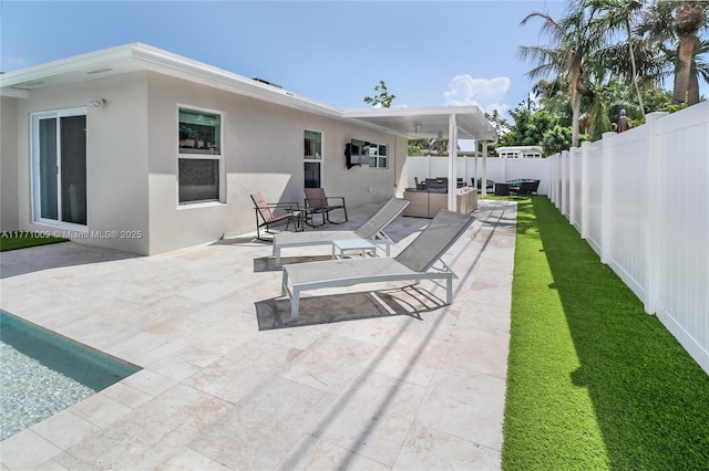 1990 NE 35th St, Lighthouse Point, FL 33064 - exterior space featuring a fenced backyard