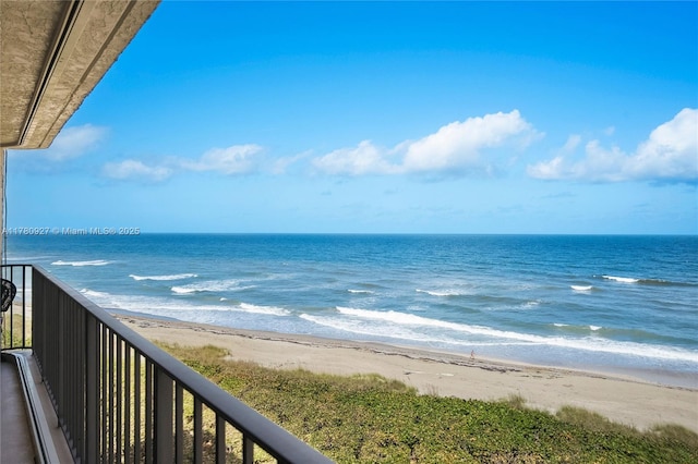 10000 S Ocean Dr Unit 703, Jensen Beach, FL 34957 - water view with local beach