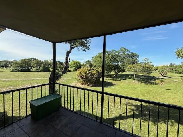 6101 N Falls Circle Dr Unit 312, Lauderhill, FL 33319 - view of balcony