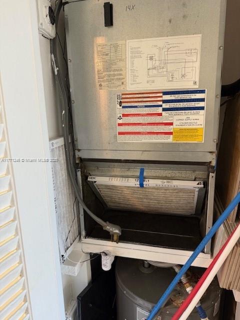 6101 N Falls Circle Dr Unit 312, Lauderhill, FL 33319 - detailed view of heating unit