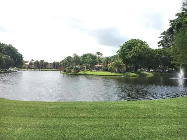 property view of water