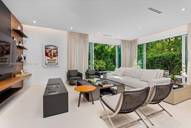 4039 Ventura Ave, Miami, FL 33133 - living area with visible vents and recessed lighting