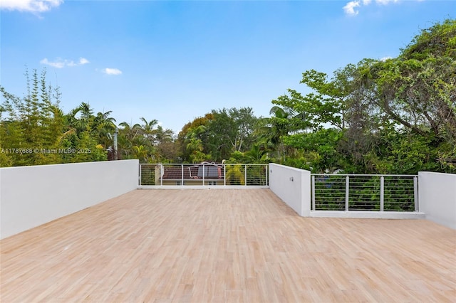4039 Ventura Ave, Miami, FL 33133 - view of wooden deck
