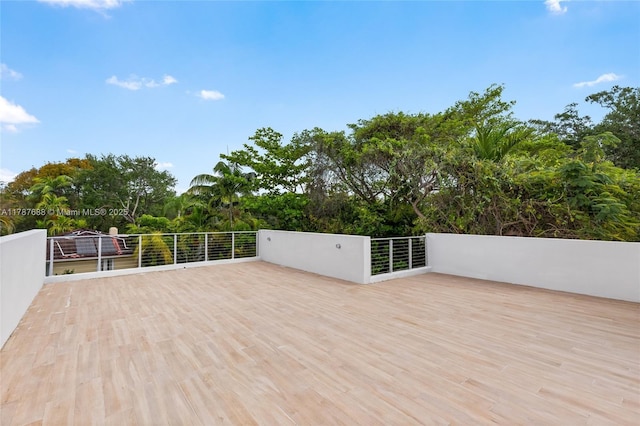4039 Ventura Ave, Miami, FL 33133 - view of wooden deck