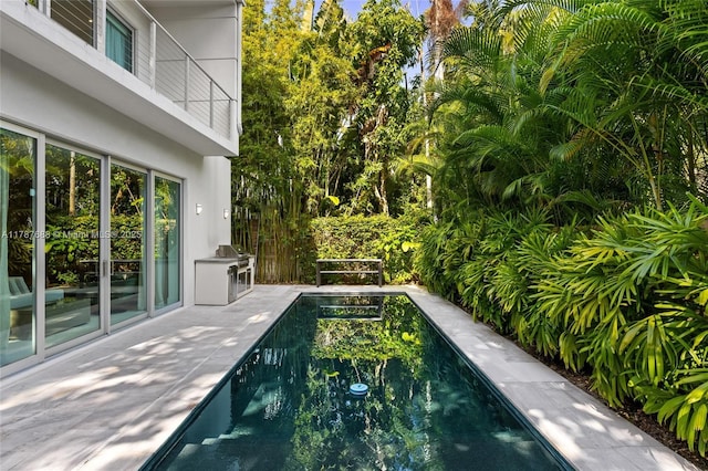 4039 Ventura Ave, Miami, FL 33133 - view of pool with fence, a patio area, and a fenced in pool