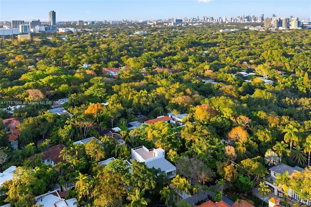 4039 Ventura Ave, Miami, FL 33133 - drone / aerial view featuring a city view