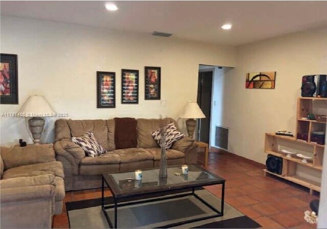 14275 SW 232nd St, Miami, FL 33170 - tiled living area with recessed lighting