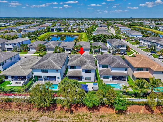 8608 Torrey Isles Ter, Boca Raton, FL 33496 - aerial view of residential area with a pool area and a large body of water