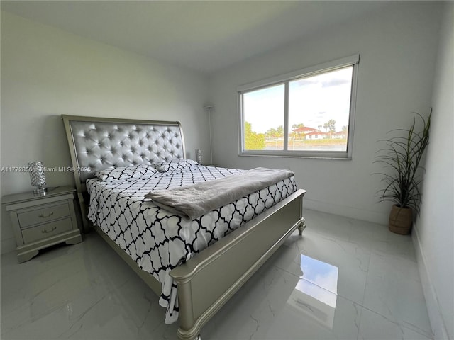 1531 SW 126th Pl, Miami, FL 33184 - bedroom featuring baseboards and marble finish floor