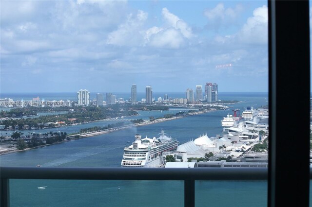 900 Biscayne Blvd Unit 3803, Miami, FL 33132 - water view with a view of city