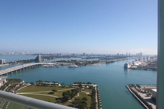 900 Biscayne Blvd Unit 3803, Miami, FL 33132 - view of water feature with a view of city