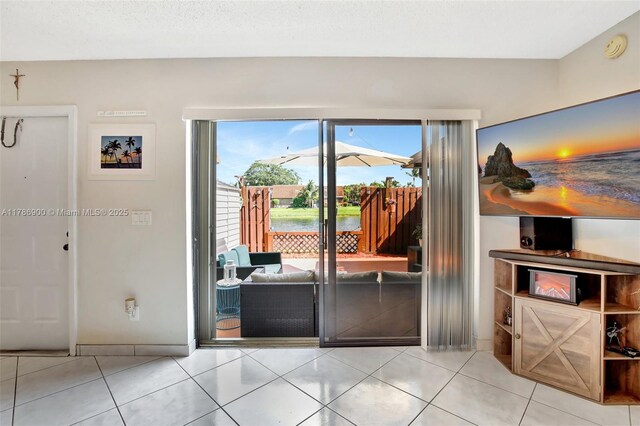 11914 SW 12th Ct, Davie, FL 33325 - entryway with tile patterned flooring