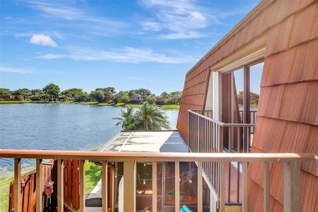 11914 SW 12th Ct, Davie, FL 33325 - balcony featuring a water view