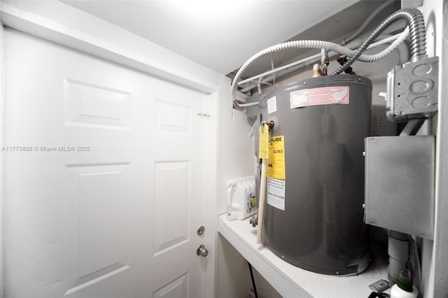 621 Hudson Rd, West Palm Beach, FL 33405 - utilities with electric water heater