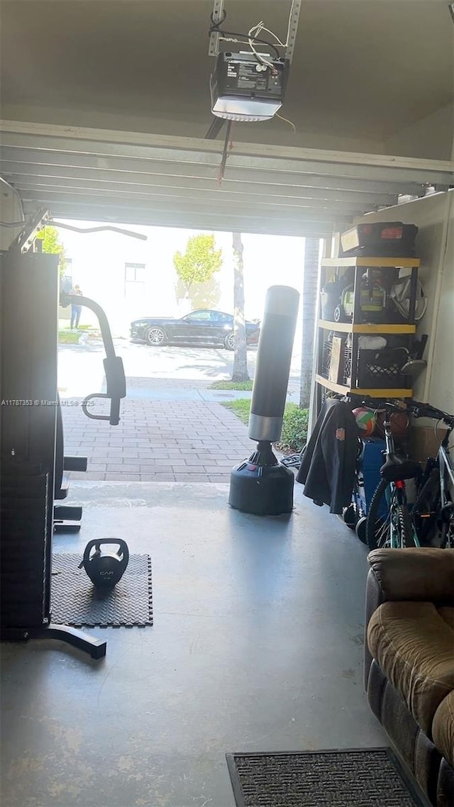 10315 W 32nd Ln, Hialeah, FL 33018 - garage with a garage door opener