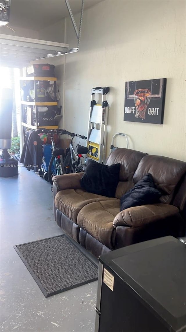 10315 W 32nd Ln, Hialeah, FL 33018 - living room with concrete floors