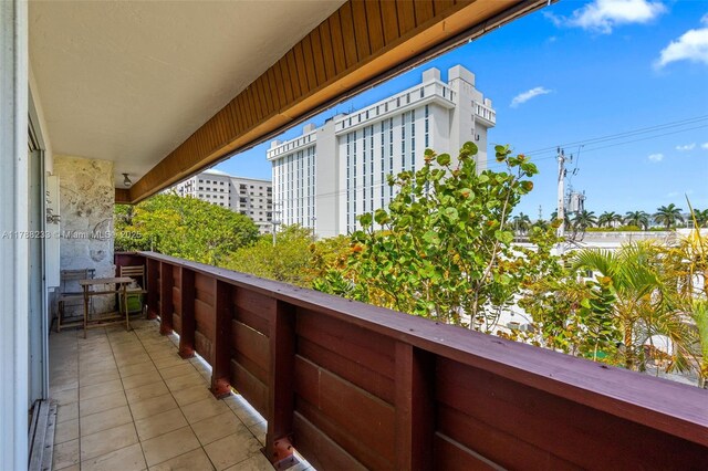 1205 Mariposa Ave Unit 413, Coral Gables, FL 33146 - view of balcony