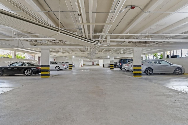 1205 Mariposa Ave Unit 413, Coral Gables, FL 33146 - view of parking deck