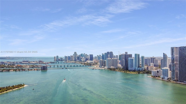 480 NE 30th St Unit 1807, Miami, FL 33137 - water view featuring a view of city
