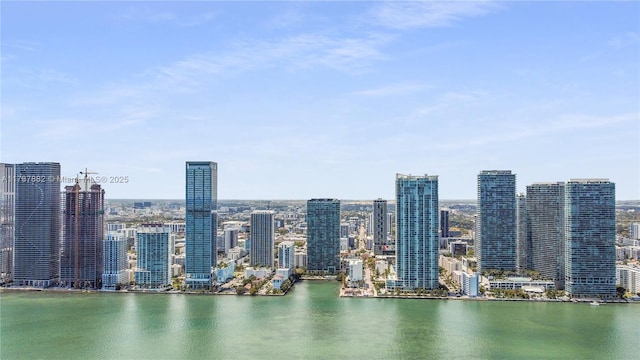 480 NE 30th St Unit 1807, Miami, FL 33137 - property's view of city with a water view
