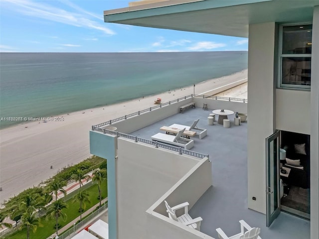 2899 Collins Ave Pha, Pha, Miami Beach, FL 33140 - bird's eye view with a beach view and a water view